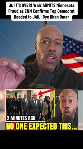 ▲ IT'S OVER! Walz ADMITS Minnesota Fraud as CNN Confirms Top Democrat Headed to JAIL! Bye Ilhan Omar #cnn #california #rontyate