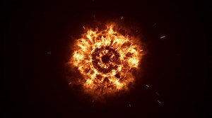 Bright Glowing Multiple Fire Explosions Abstract 库存影片视频（100% 免版税）1044404854 | Shutterstock