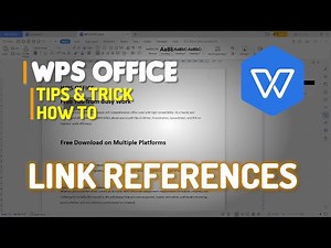 WPS Office Word How To Link References