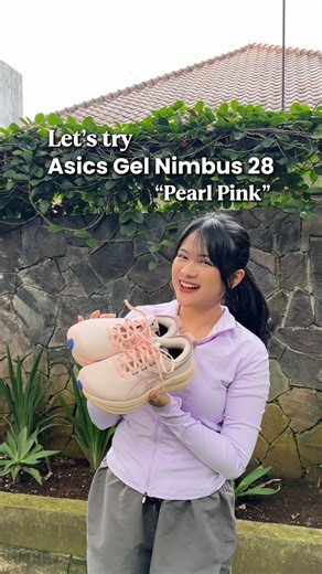 Sepatu Lari Original Brand on Instagram: "The cutest comfy running shoes ever 💗👟 The ASICS Gel-Nimbus 28 Wide (Women’s) “Pearl Pink” is now available at Rud Runner ✨ A comfort-first daily trainer built for runners who want maximum protection and smooth cushioning perfect for regular road runs, long distances, and recovery days 🏃‍♀️ Not made for race pace, but a trustworthy choice for daily comfort and durability. Get yours now at Rud Runner 💕 #gelnimbus28 #asics #rudrunner"