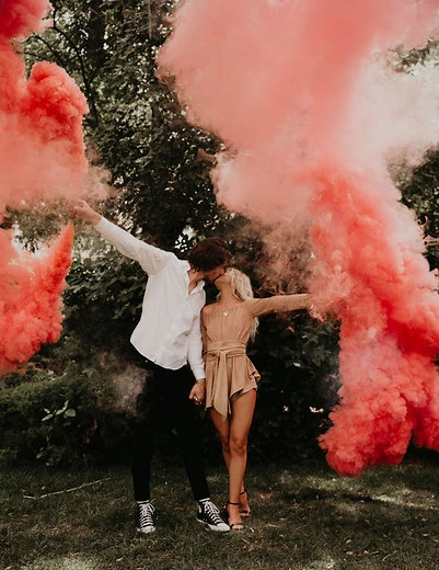 Gender Reveal Smoke Bombs