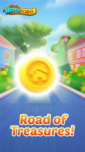 ✨ One path. Endless rewards. Start your Road of Treasures adventure: https://homescapes.onelink.me/zep5/23zmfh2r 🎁🎁🎁 | Homescapes