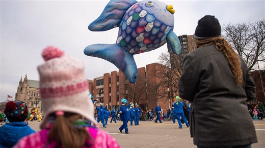America's Thanksgiving Parade rolls down Woodward Avenue in Detroit