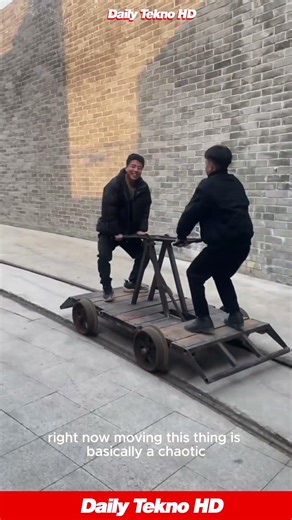 This Cartoon WORKOUT 🚂 is Actually Genius #Handcar