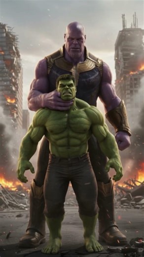 Hulk vs Thanos — The Result Will Surprise You