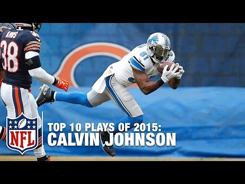 Top 10 Calvin Johnson Highlights of 2015 | NFL
