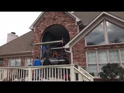 Palladian Window Replacement Time-Lapse Video