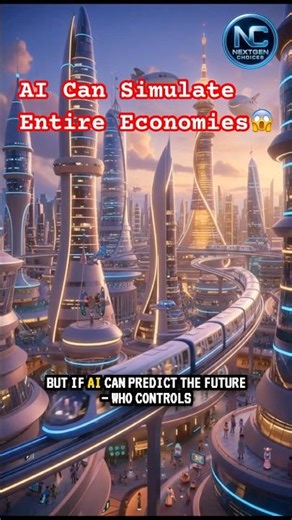 AI Can Simulate Entire Economies#nextgenchoices #ai #shorts