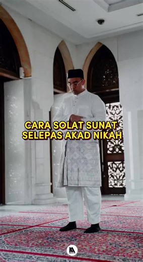 Cara Solat Sunat Selepas Akad Nikah