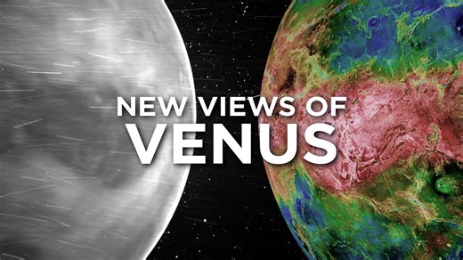 NASA Shares the First Visible Light Images of Venus Beneath Its Clouds