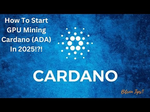 How To Start Mining Cardano (ADA) Coin Using Windows | 2025 Guide