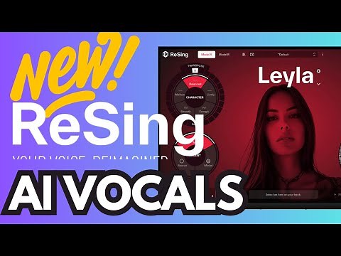 ReSing Lets You Model Your Own Voice & Vocal Replacement - IK Multimedia