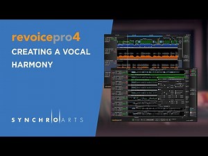Creating A Vocal Harmony With Revoice Pro 4