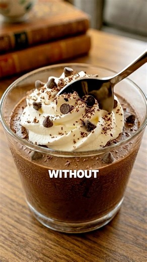 Avocado Chocolate Pudding 🍫🥑 #simple #tasty #dessert #healthy