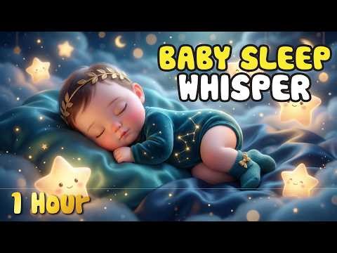 Stop Infant Fussing: Brahms' Lullaby + Warm Heartbeat + Blizzard Sounds for Deep 1-Hour Sleep