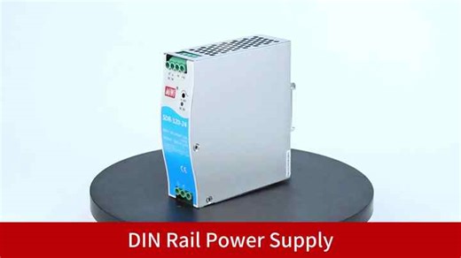 MiWi SDR-120-24 PFC Function Din Rail SMPS  24vdc 5a Led Switching Power Supply 120W