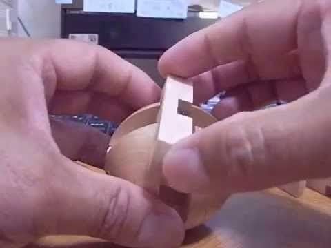 立体パズル ウッドボール