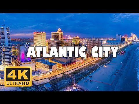 Atlantic City, New Jersey, USA 🇺🇸 | 4K Drone Footage