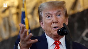 After months of staying away from the debate stage, Donald Trump is now open to going head-to-head with President Joe Biden. | HuffPost