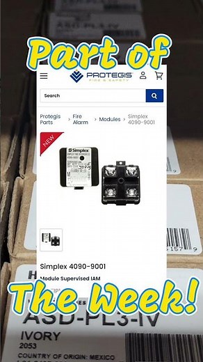 Part of the Week | Simplex 4090 9001 IDNet Module 🔧🔥