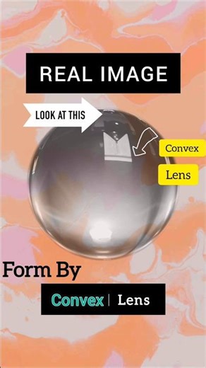 Magic of Convex Lens — All in One Frame 🔍✨Don’t Blink! 😱#ConvexLens#ScienceExperiment#short#viral