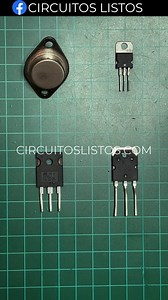 23K views · 858 reactions | Los 4 transistores de potencia #circuitoslistos #electronica #transistor | Circuitos Listos | Facebook