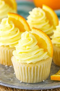 Orange Cream Cupcakes Recipe | Orange Creamsicle Dessert