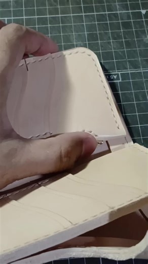 Handmade Leather Biker Wallets with Edge Beveling