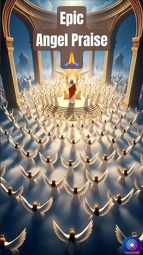 Millions of Angels Praising God in Heaven | Epic Heavenly Scene ✨ #jesus #shorts