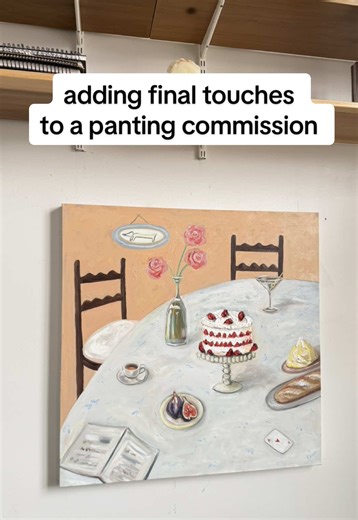 Final Touches on a Painting Commission: Time Lapse