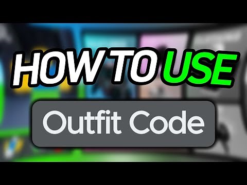 Outfit CODES Tutorial Catalog Avatar Creator | (Easy Fast Guide)