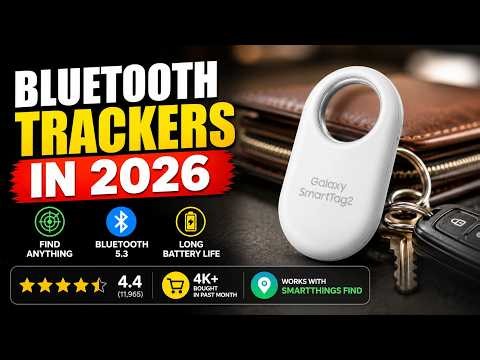 Top 5 Best Bluetooth Trackers in 2026📍🔑 | Best AirTag Alternatives for iPhone & Android
