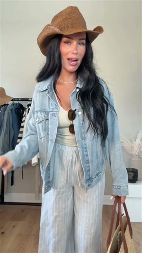 My favorite denim jacket from Aritzia finally restocked 😍 I will have all my outfit details 🔗 on