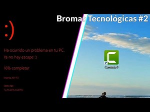 Como hacer una Broma de PC usando Bluescreen Simulator!