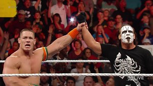 John Cena & Sting vs. Big Show & Seth Rollins: Raw, Sept. 14, 2015