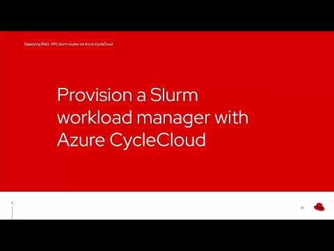 Deploying RHEL HPC slurm cluster
