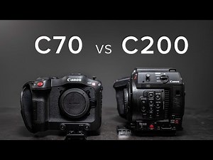 CANON C70 VS CANON C200 | Dynamic Range, Low Light, Slow Motion Footage