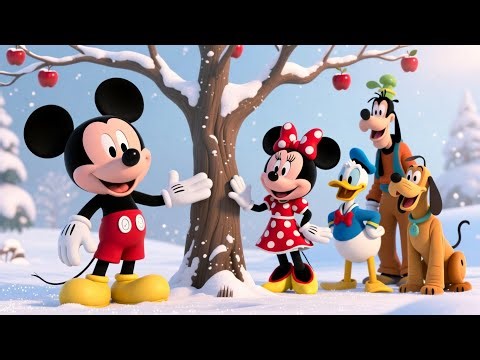 🐭🍎 Mickey Mouse and Friends Save the Snow Apple Tree ❄️ | Fun Winter Cartoon for Kids