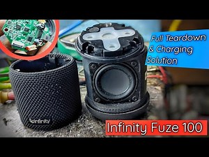 infinity fuze 100 teardown ৷ JBL infinity fuze 100 disassembly & Charging Solution