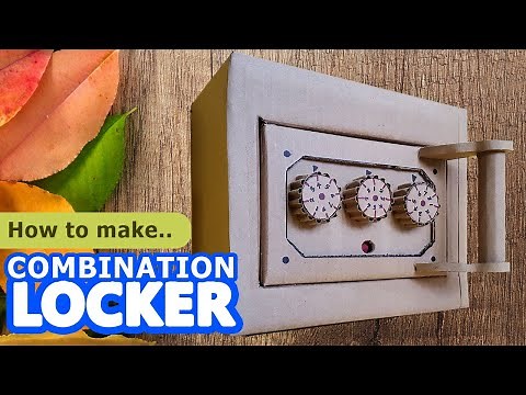 how to make a locker | how to create safe | safe box | how to make safe using cardboard