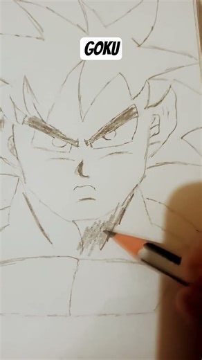 Goku drawing easy step by step #anime