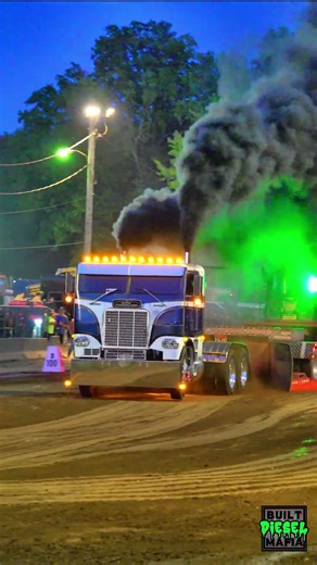 Extreme Nasty Cabover Pulling Semi BRUTE