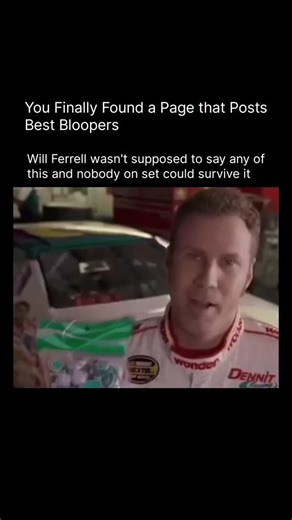 The Best Bloopers on Instagram: "These scenes never stood a chance. Every one of them starts normal. A setup. A mark to hit. A line that’s supposed to move the scene forward. And then Will Ferrell opens his mouth. The moment he starts improvising, the movie stops being a movie. A dragon eating a mouse in bamboo. A news anchor warming up with sentences no human should ever say out loud. A cop yelling “I’m blacking out!” like it’s a medical emergency instead of a chase scene. The lines aren’t poli