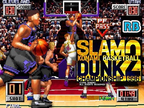 1996 [60fps] Slam Dunk 2 Cleveland ALL