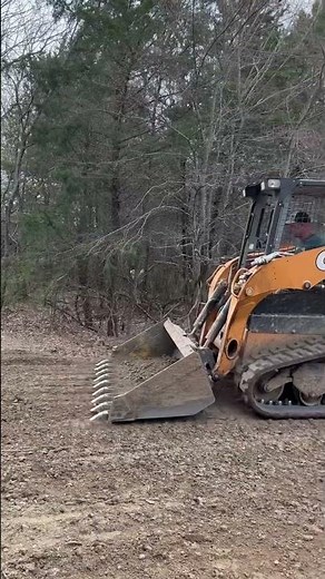 Case TR340 grading! #heavyequipment #construction