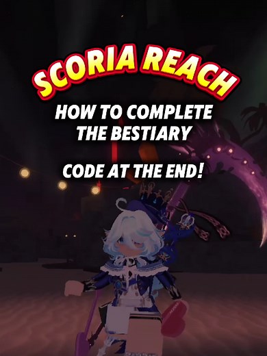 HOW TO COMPLETE SCORIA REACH BESTIARY IN FISCH #FISCH #UPDATE #robloxfyp #robloxtiktok #robloxgame