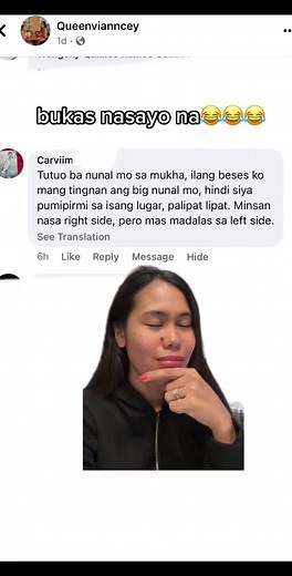 Babaeng May Nunal sa Mukha: Mapanumbat in English
