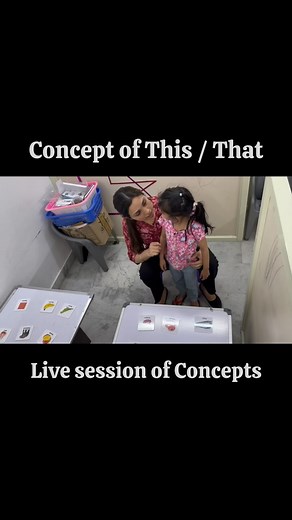 24K views · 149 reactions | Concept of This/That || language delay || Practical Concepts || Cognitive development || Live Session #thisthat #language #speechtherapy #identification #blessings #blessings #viralreels #cognitivedevelopment | Blessings | Facebook