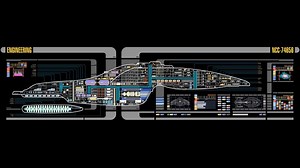 USS Voyager Engineering LCARS Interface Rare Gallery wallpaper