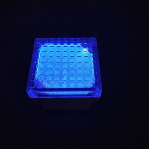 [Hot Item] New Solar Floor Tile Lamp Cast Aluminum Bottom -PC Cover